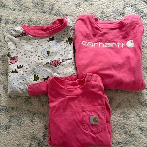 Carhartt Bright Pink Baby Shirt